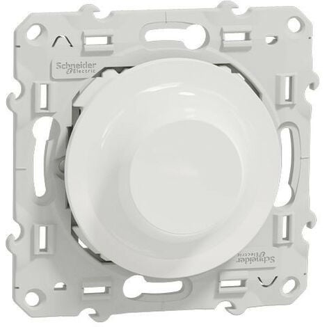 Wiser Odace - variateur rotatif LED - 2fils - zigbee - blanc (S520513W)
