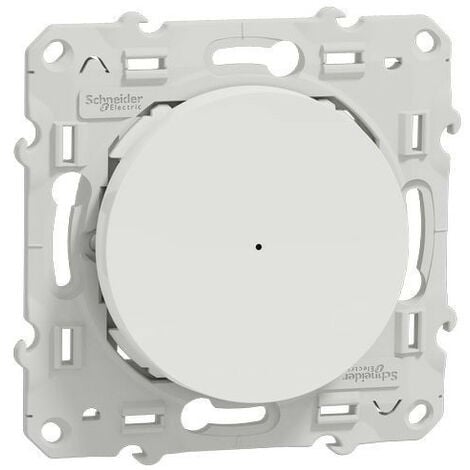 Wiser Odace - bouton poussoir - 10A - zigbee - blanc (S520530W)