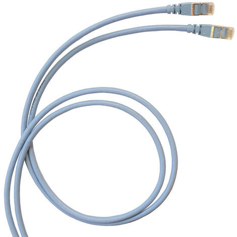 Câble Ethernet catégorie 6 S/FTP RS PRO, Bleu, 5m PVC Avec connecteur