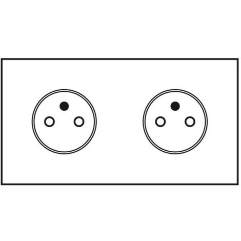 Art d'Arnould - Epure - Prise 2P+T + RJ 45 - Blanc satin Arnould 67938