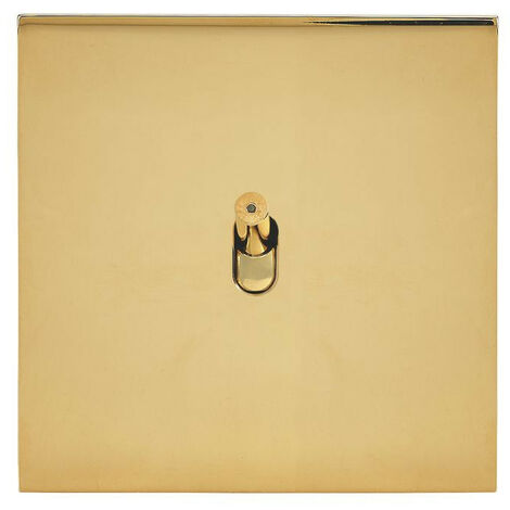 Art d'Arnould univers Epure va-et-vient ou interrupteur lumineux or miroir (67707)