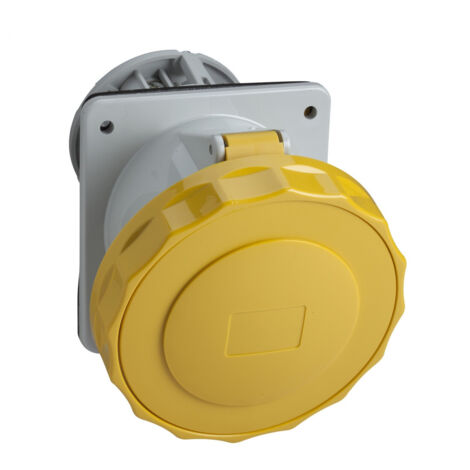 PratiKa - socle de prise inclinée -16A - 2P+T - 100-130 V CA- IP67 - à vis (PKF16F713) (1/4)