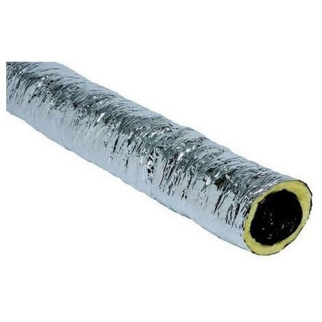 T 127 cr l 6 m - conduit souple pvc calorifuge 6 m diamètre 125 epaisseur 25 (423053)