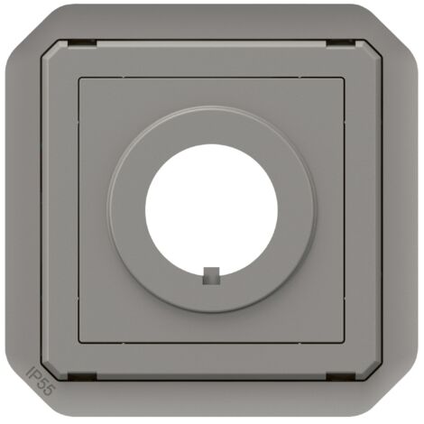 Adaptateur Plexo pour Osmoz composable gris LEGRAND 069568L (1/2)