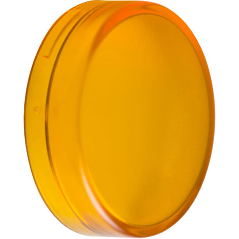 Harmony - cabochon lisse - pour voyant BA9s - Ø22 - orange (ZBV015) (1/2)
