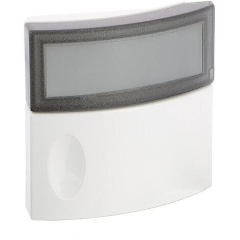 Legrand – Bouton poussoir étanche 24V – Indice de protection IP44 – Installation rapide en façade – Résistant aux projections d’eau et à la poussière