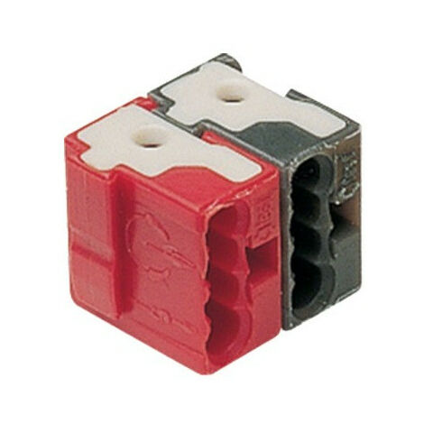 Bornes de connexion Tebis rouge / noir (TG008) (1/2)