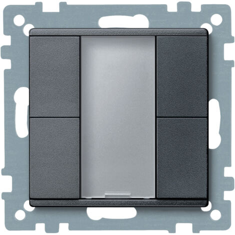 KNX M-Plan - commande multifonction - 4 BP - anthracite (MTN627614) (1/4)