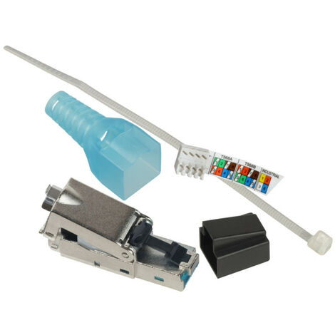 Actassi - Plug male RJ45 STP Cat6A (ACTPG6ATLS001)