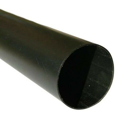 50 mètres de gaine thermo noire à paroi fine, rétreint 2/1, Dim: 12,7/6,4mm en rouleau (PLF1/2-0R1) (1/2)