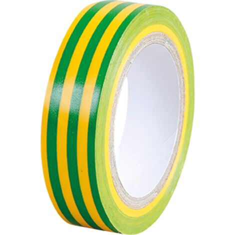 Ruban adhésif isolant électrique 15mm x 10m Couleur Rouge (1/2)