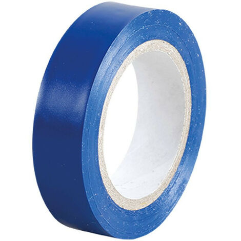 Ruban adhésif isolant électrique 15mm x 10m Couleur Bleu (1/4)