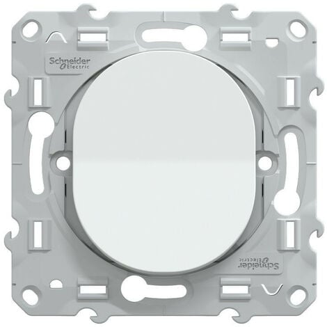 Ovalis - Lot de 108 va et vient - 10AX - Blanc - sans emballage unitaire (S320204P)