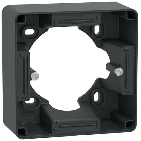 cadre saillie - 36 mm - anthracite - schneider electric s340762