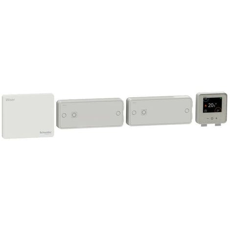 Lot de 2 thermostats connectés HEATZY PILOTE - compatible