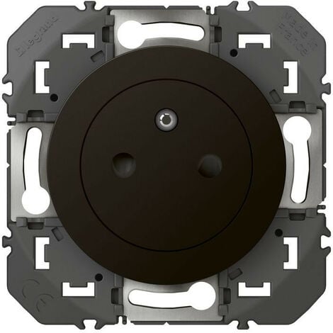 Prise de courant 2P+T Surface dooxie 16A - noir (600535)