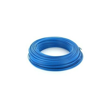 100m de fil 2,5mm² bleu rigide câble H07V-U (1225057)