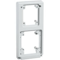 Kaedra plaque 103 x 225 mm pour emplacement 85 x 65 et 90 x 100 mm SCHNEIDER 13142