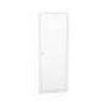 Schneider Electric – Porte de coffret électrique pour bac d'encastrement opaque blanc RAL 9003 – 6 rangées – L 450mm – H 1310mm – P 7mm