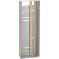 Schneider Electric – Bac d'encastrement 1x18 modules R9H18286 – Hauteur utile 1145 mm – Pour installation électrique en milieu humide – Tôle blanche IK09