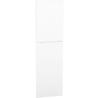 Schneider Electric – Porte de coffret électrique opaque blanc RAL 9003 – 2 rangées de 13 modules – L 590mm H 1070mm P 22mm – Bac d'encastrement