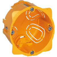 Boîte monoposte Batibox pour cloisons sèches 1 poste diamètre 67mm profondeur 50mm (080051)