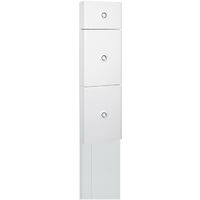 Goulotte GTL complète avec 2 couvercles DRIVIA 18 mi longueur 65x355mm longueur 1,66m (030111)
