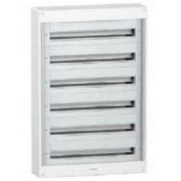 Schneider Electric – Coffret électrique nu 6 rangées 24 modules 160A – Pose en saillie – Indice de protection IPXX – Blanc