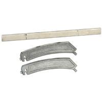 Modicon X80 - kit de reprise blindage - pour rack M340 - 6 emplacements (BMXXSP0600)
