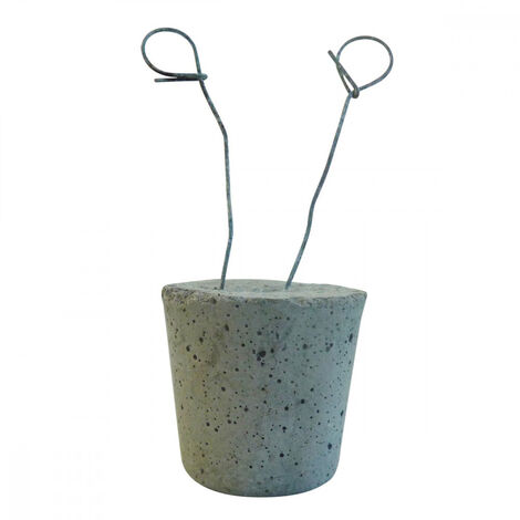 Moncoffrage – Cale béton conique 30mm – Fixation par liens – Enrobage 30mm pour résistance optimale – Sac de 240 pièces (1/2)