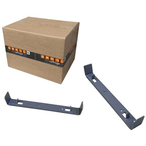Moncoffrage – Etrier écarteur aluminium 20 cm pour panneaux de coffrage bois – Paquet de 100 pièces – Utilisation avec panneaux 27mm d'épaisseur