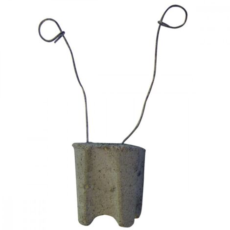 Cale béton horizontale avec fils 50 mm (sac de 220 pièces)