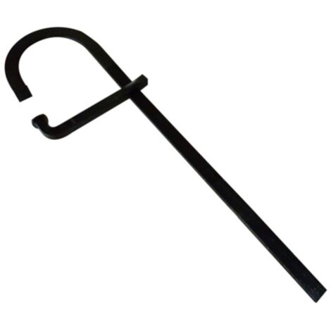 Moncoffrage – Serre joint de maçon acier saillie 175mm – Serrage 1000mm – Longueur 1200mm – Lot de 10 pièces pour travaux de maçonnerie - long1200