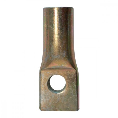 Douille de levage à œil bout plat 1T2 RD16 long 80 mm électrozinguée