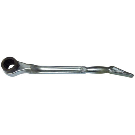 Clé de coffrage à cliquet rochet à jupe pied de biche douille 38 mm