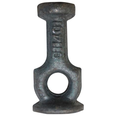 Ancre à œil et pied 5T0 long 80 mm électrozinguée