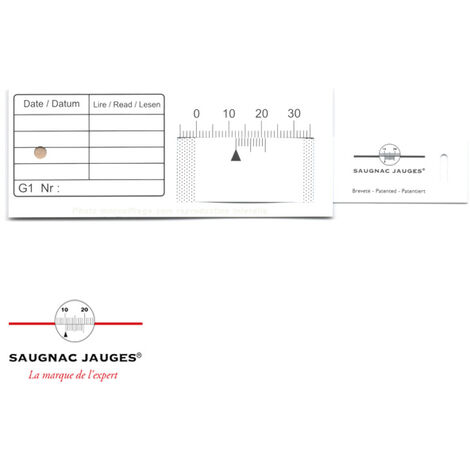 Jauge Saugnac Extérieur G1 (à l'unité)