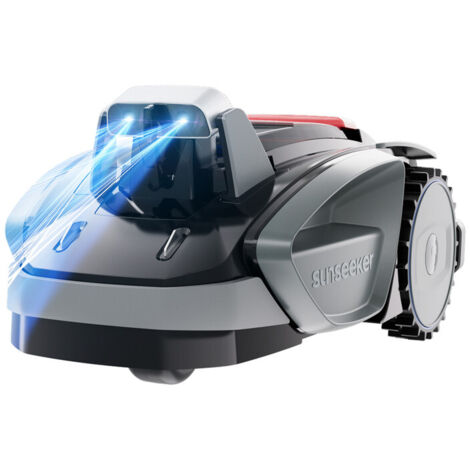 Robot tondeuse sans fil 600m² – Évitement intelligent des obstacles – Détection visuelle IA – Pentes jusqu'à 42% – Navigation multi-zones (1/5)