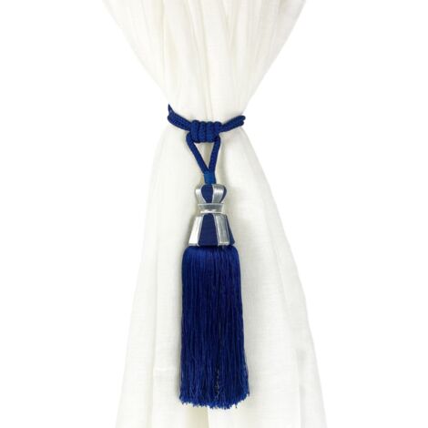 Boutique Passementerie embrasse gland finition de rideau double pompon cordon de 60 cm
