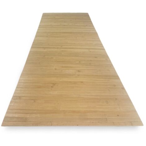 TAPIS DE CUISINE BOISÉ © EN BOIS BAMBOU UNITO MIELE toutes tailles Cm. 50/55x140