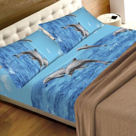 DOLPHIN SHEETS DOLPHIN SHEETS en pur coton 1 PLACE