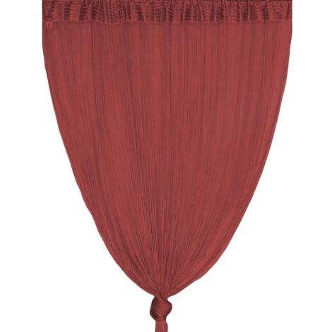 Tenda A Fili Laminata Bordeaux 150x300 - Millefili Glitterata Per Interni/Esterni, Porte E Finestre