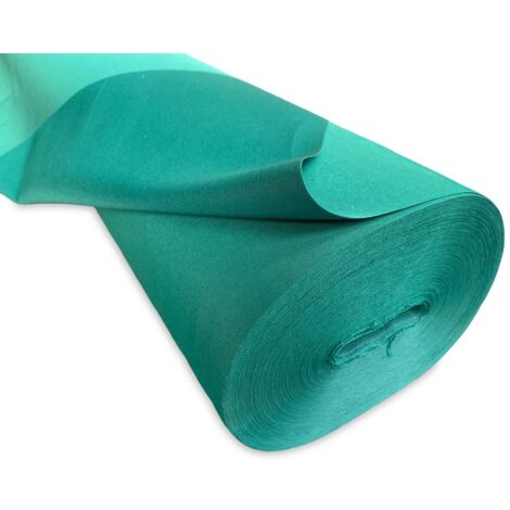 Vertigo Tissu Auvent 100 % Imperméable – Polyester H 150 cm, Vendu au Mètre – Idéal pour l'extérieur, Gazebos, Vérandas Vert uni