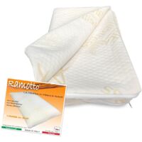 TAIE D'OREILLER RAMOTTO © EN FIBRE DE CUIVRE ANTI-ACARIENS, ANTI-ALLERGIQUE