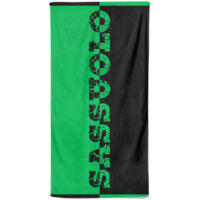 Sassuolo Grande Serviette de Plage 90x170 cm, Serviette de Plage en éponge, Serviette de plage pour fans, Serviette de piscine p