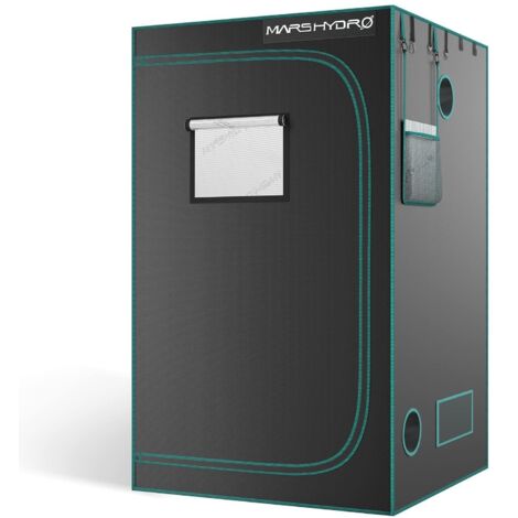 Mars Hydro 120x120x200cm Growbox GrowZelt Indoor Pflanzenzelt Growroom Darkroom Growschrank Gewächshaus Grow Tent 1680D
