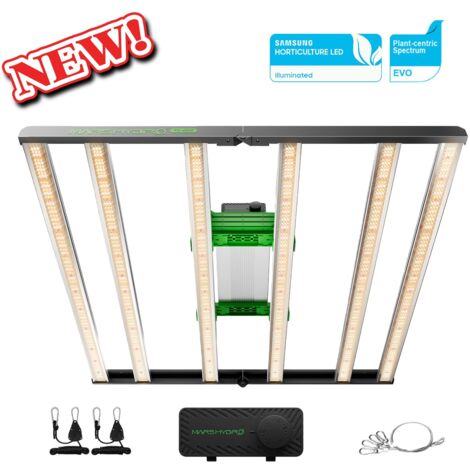 Mars Hdyro FC 4800 Smart LED Pflanzenlampe Vollspektrum Hydroponische Pflanzenlampe für den Innenbereich