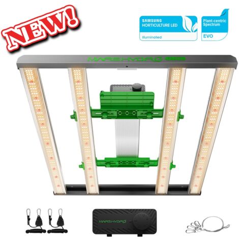 Mars Hydro FC 3000 EVO Vollspektrum LED Grow Lampe Samsung 301H EVO for 100x100x180cm Growbox Pflanzenzimmer Samen Gemüse Blume Hoher Ertrag für 1-3 Pflanzen