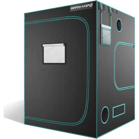 Mars Hydro 150x150x200cm Growbox GrowZelt Indoor Pflanzenzelt Growroom Darkroom Growschrank Gewächshaus Grow Tent 1680D
