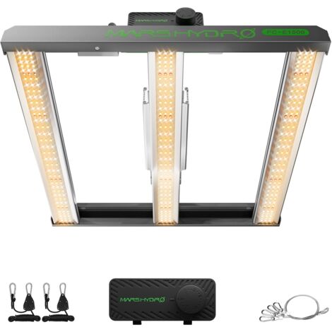 MARS HYDRO LED Pflanzenlampe FC-E1500 150 Watt Vollspektrum Pflanzenlampe für den Innenbereich